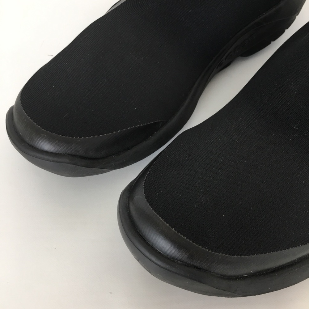 OOFOS Men’s OOmg EeZee Low Recovery Shoes Black Comfort Slip On Loafers Size 12 - Picture 6 of 13